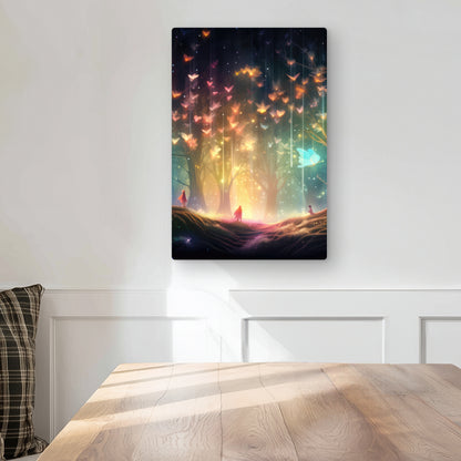A dream come true - Pink Metal Print for Home Decor