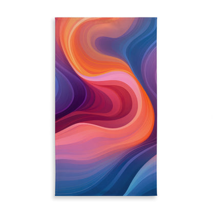 Purple Haze Tablecloth - Orange Indoor Outdoor Home Decor