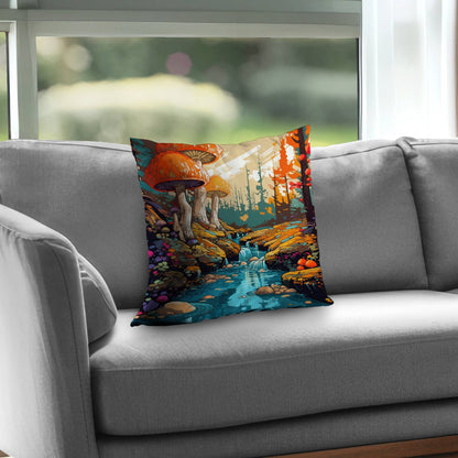 Wisdom inbound Orange Poly Twill Throw Pillow Insert | Home Decor