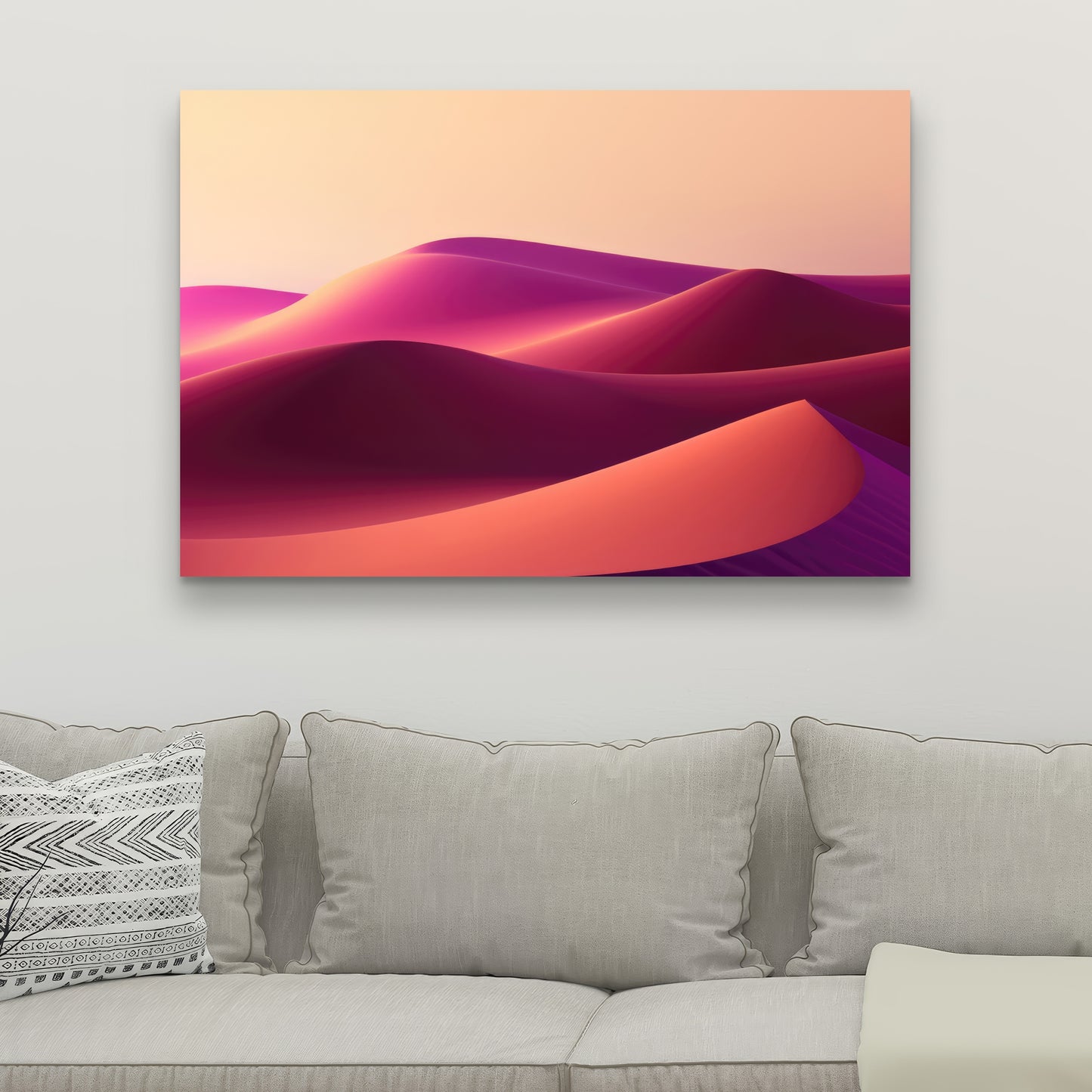 Deep dunes - 32"x32" Canvas