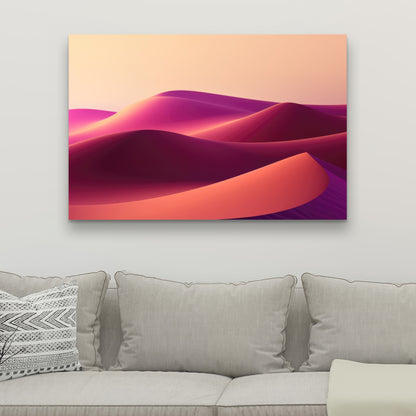 Deep dunes - 32"x32" Canvas