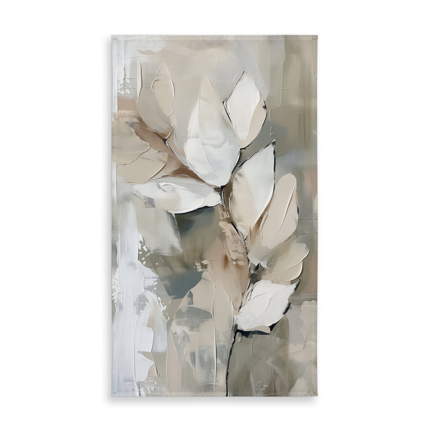 Nappe d'intérieur/extérieur à motif feuilles | Housse de décoration élégante pour la maison