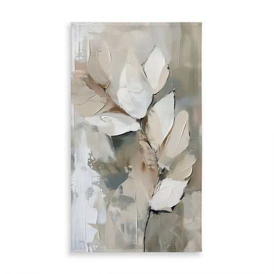 Nappe d'intérieur/extérieur à motif feuilles | Housse de décoration élégante pour la maison