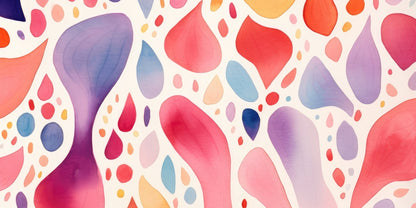 Splotches Pink Desk Mat | Stylish Home Decor Accessory