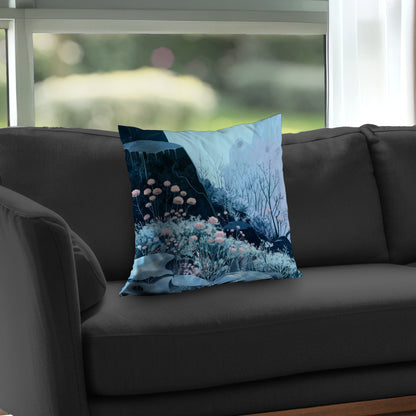 Annual freeze - Throw Pillow