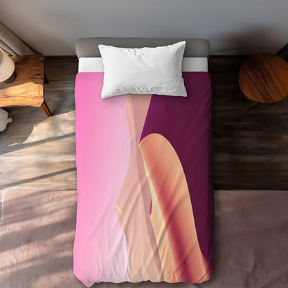Calm Dunes Pink Duvet Cover | Stylish Home Decor Accent