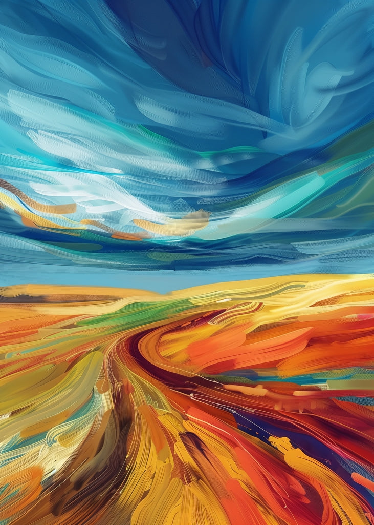 Land flow - 17"x24" Bath mat