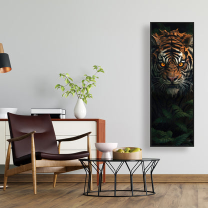 Predator Green Framed Canvas - Stylish Home Decor Accent