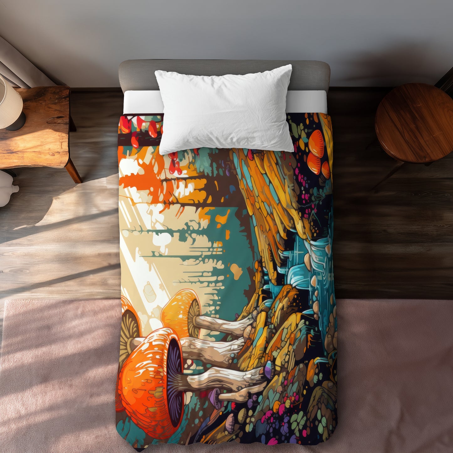 Wisdom Inbound Blue Duvet Cover | Stylish Home Decor