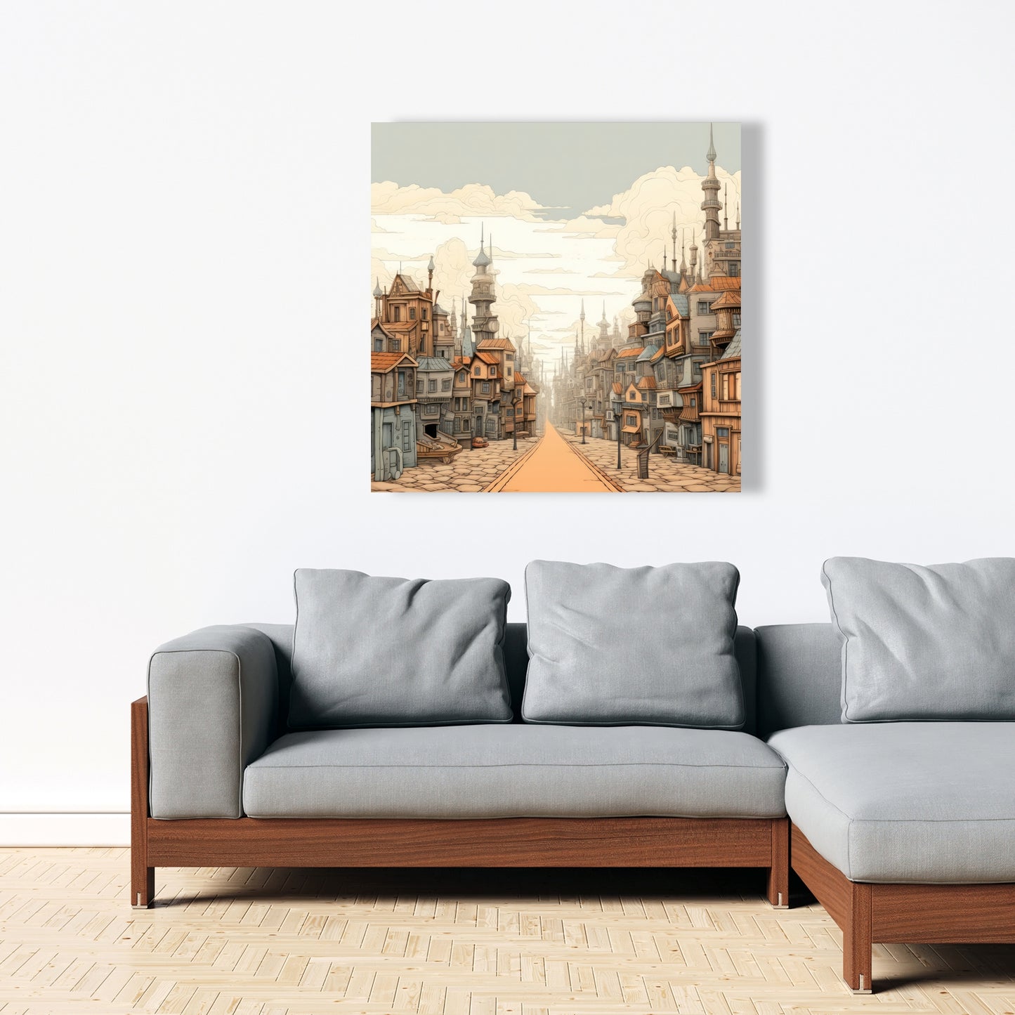 Doing well - Gray Canvas Art for Home Decor | Stylish Accent