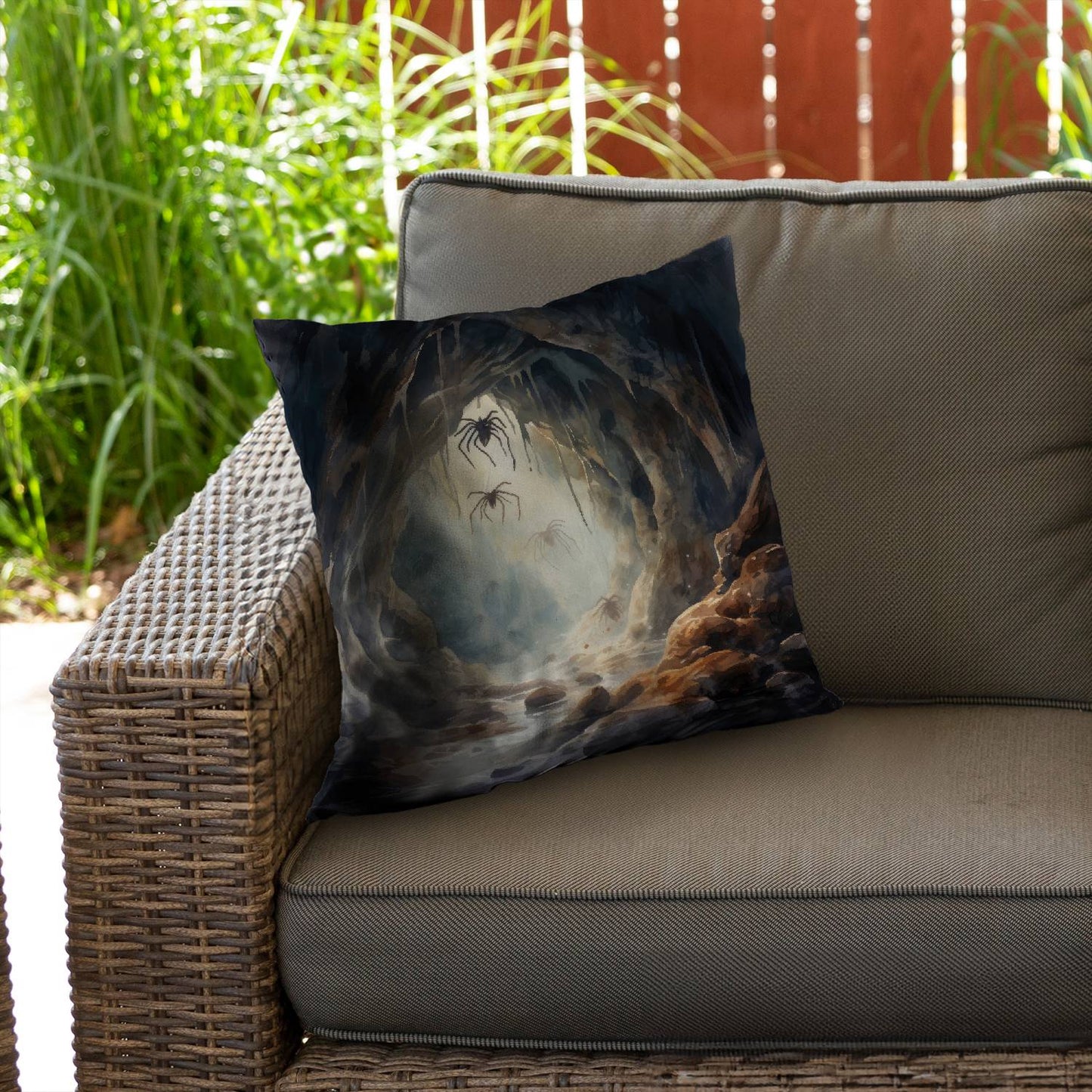 Creepy crawlies - Throw pillow - Print on demand