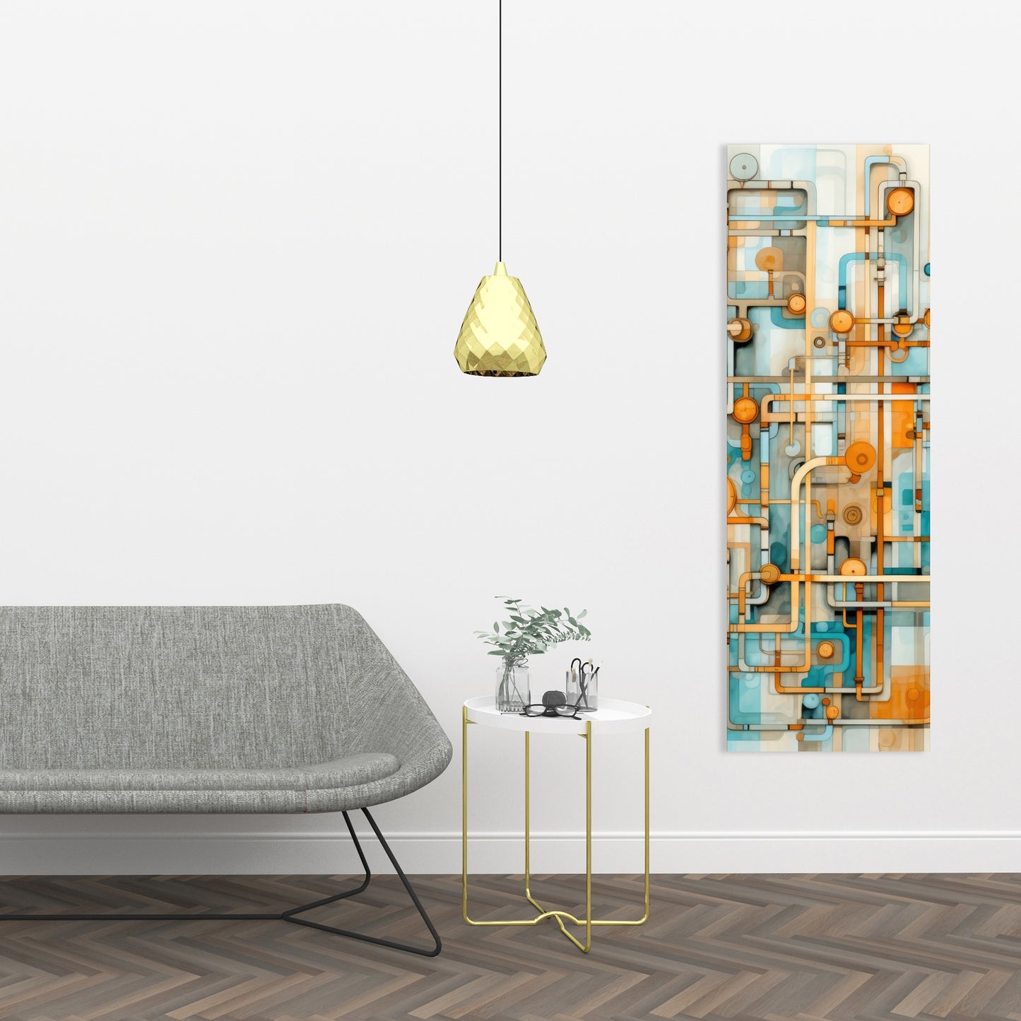 Like clockwork - 32"x32" Canvas
