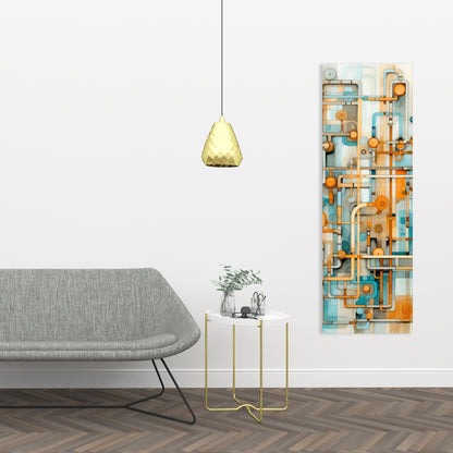 Like clockwork - 32"x32" Canvas