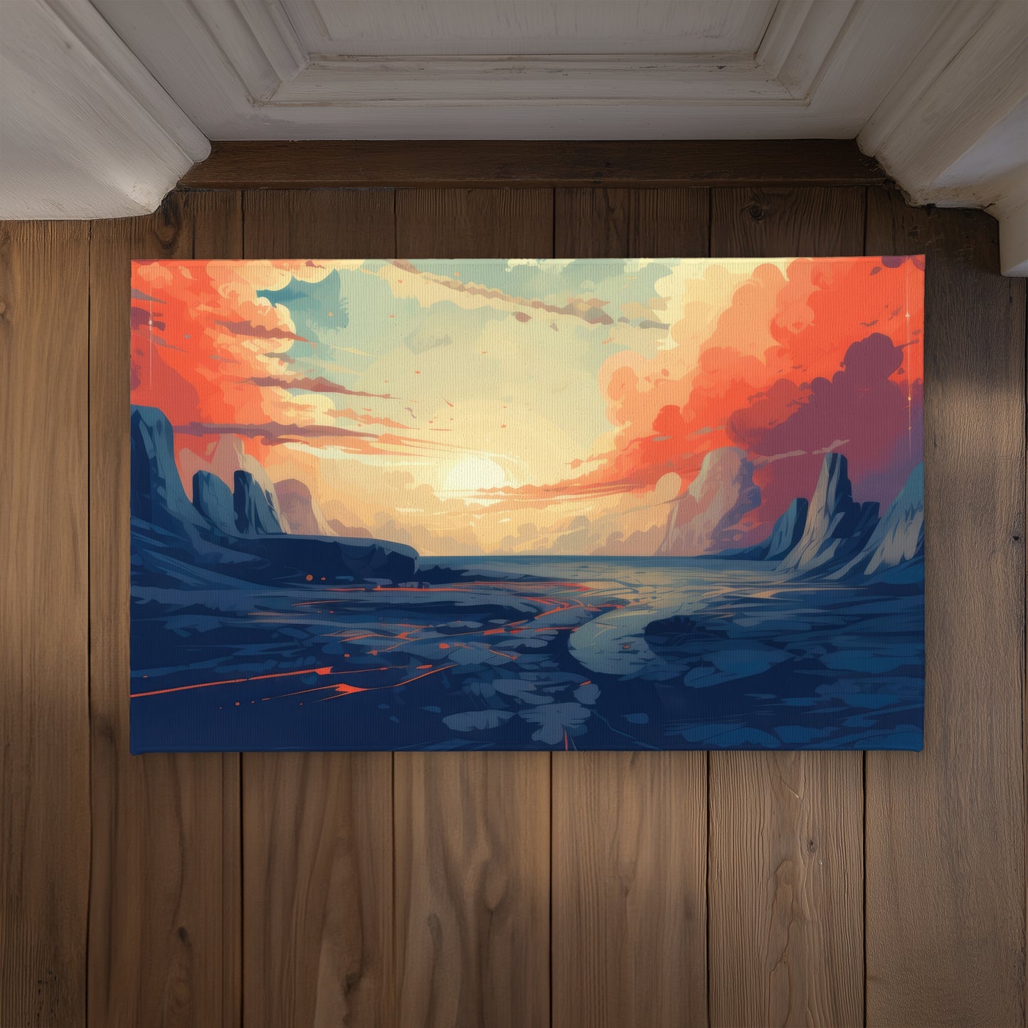 Finally Light Coral Indoor Outdoor Door Mat | Home Decor