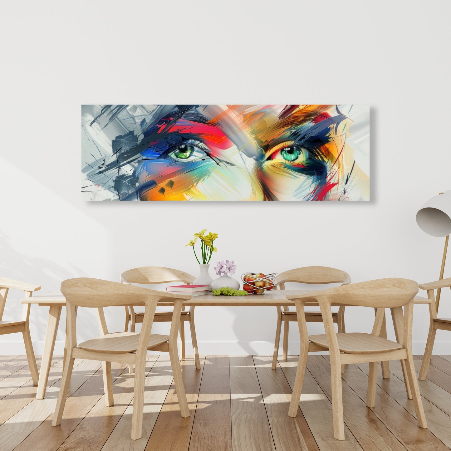 Abstract Look - Red Canvas Art | Modern Wall Art