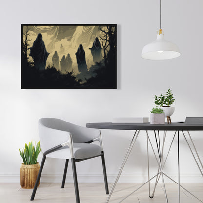 Limbo - 36"x36" Framed canvas