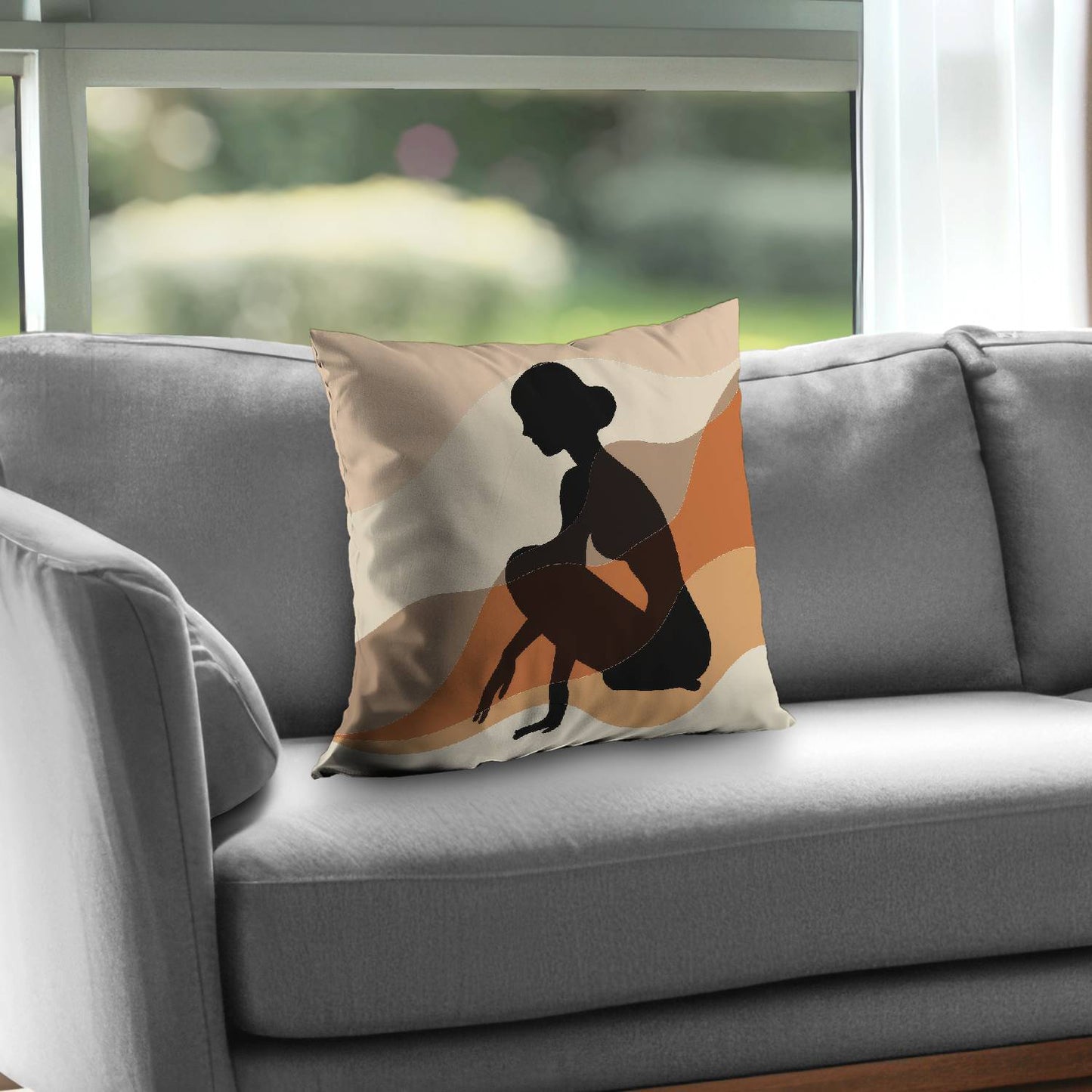 Mindfulness - Throw pillow - Print on demand