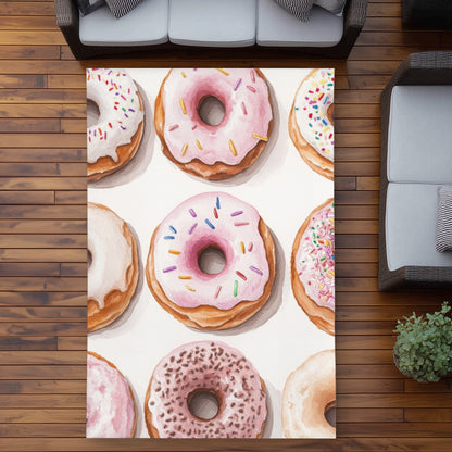 Tapis d'extérieur Donuts | Décoration élégante pour les patios