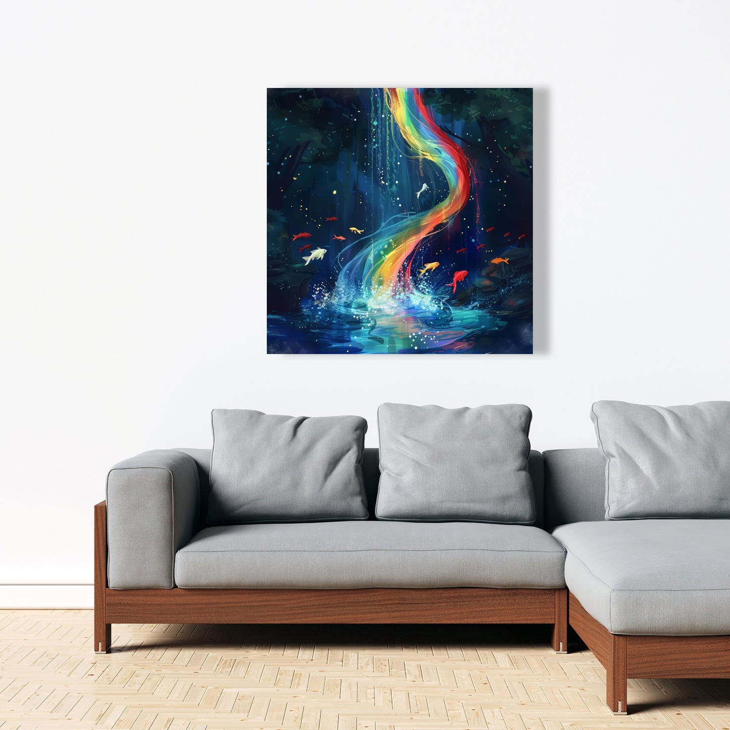Swirl - 32"x32" Canvas