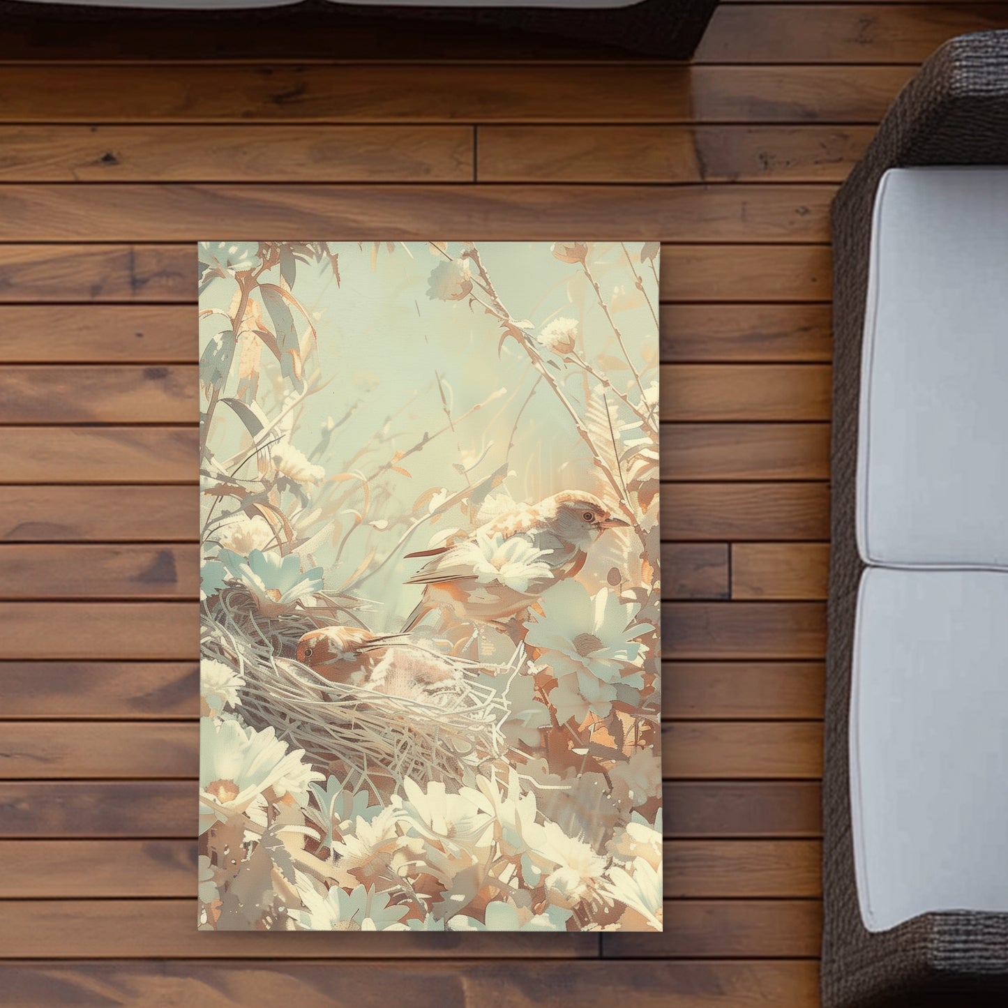 The Nest Yellow Outdoor Area Rug | Stylish Design