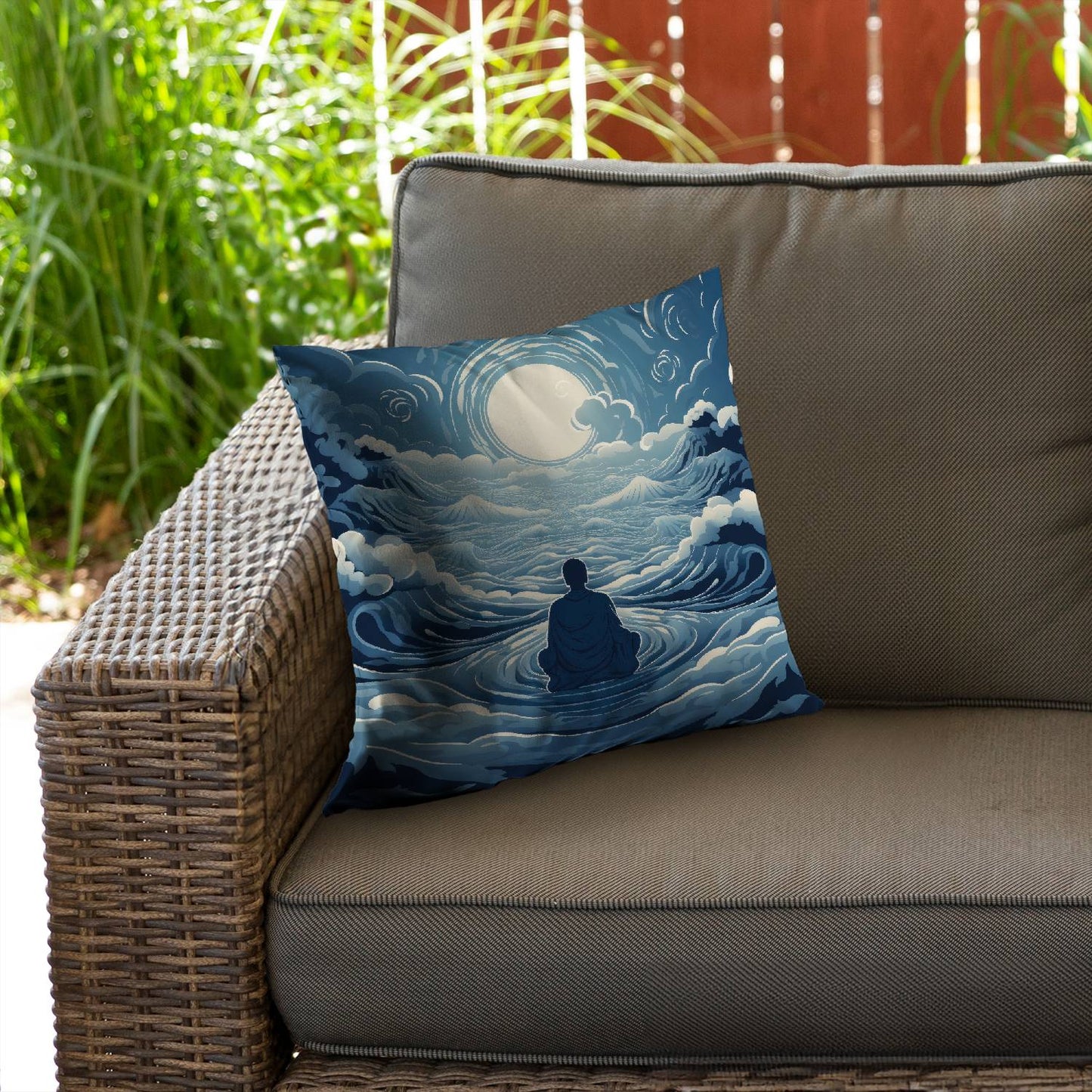 Infinite wisdom - Throw pillow - Print on demand