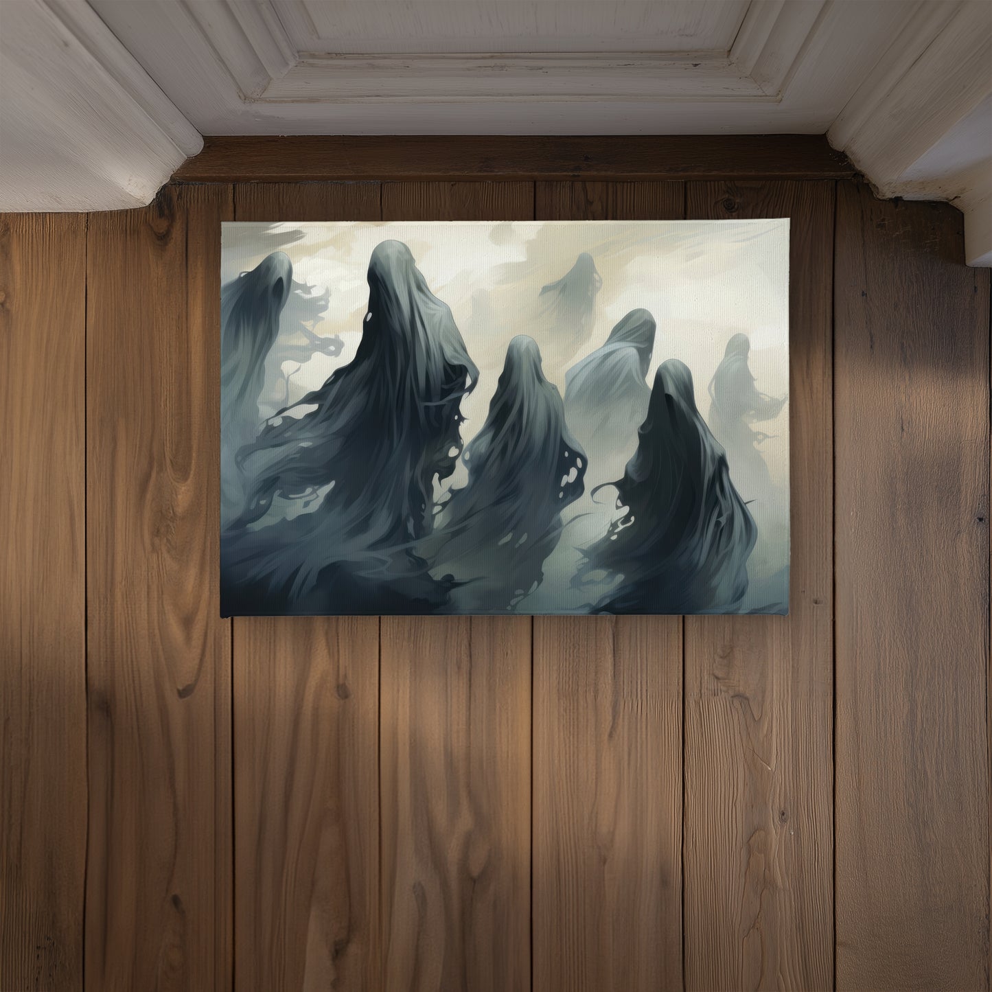 Cursed lands White Indoor Outdoor Door Mat for Home Decor