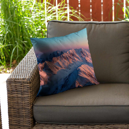 Sunny Peaks Poly Twill Throw Pillow | Home Decor Accent