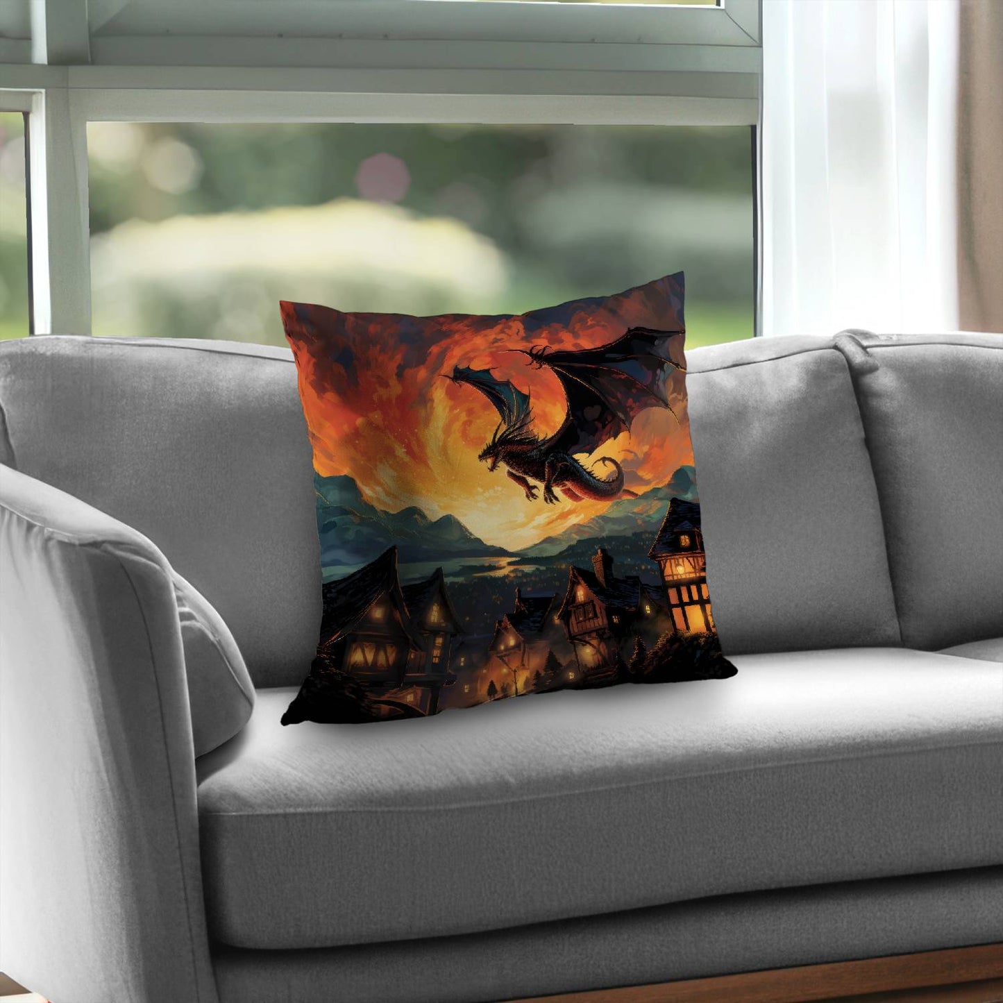 Hope for mercy - Throw pillow - Print on demand