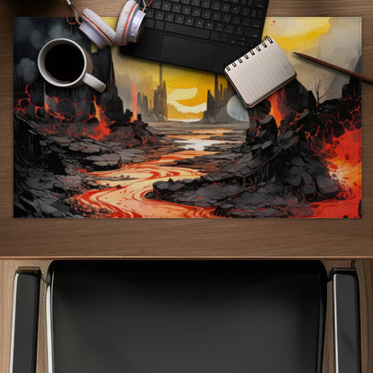 Charred - Desk Mat
