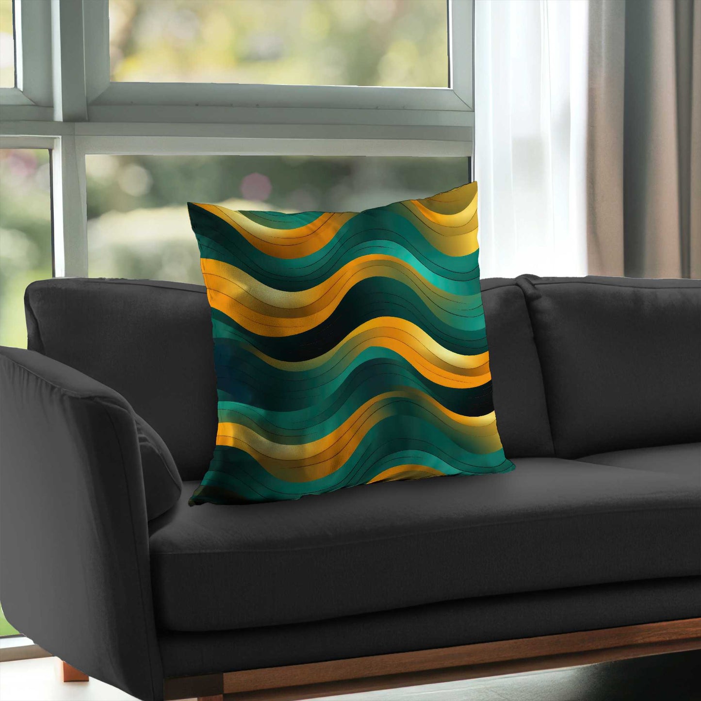 Voluptuous Poly Twill Throw Pillow - Stylish Home Decor