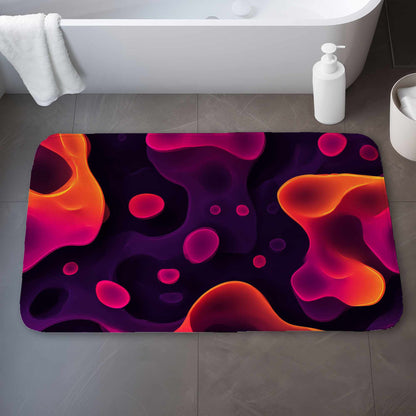 Luminous Flow Veins Bath Mat | Stylish Home Decor Rug