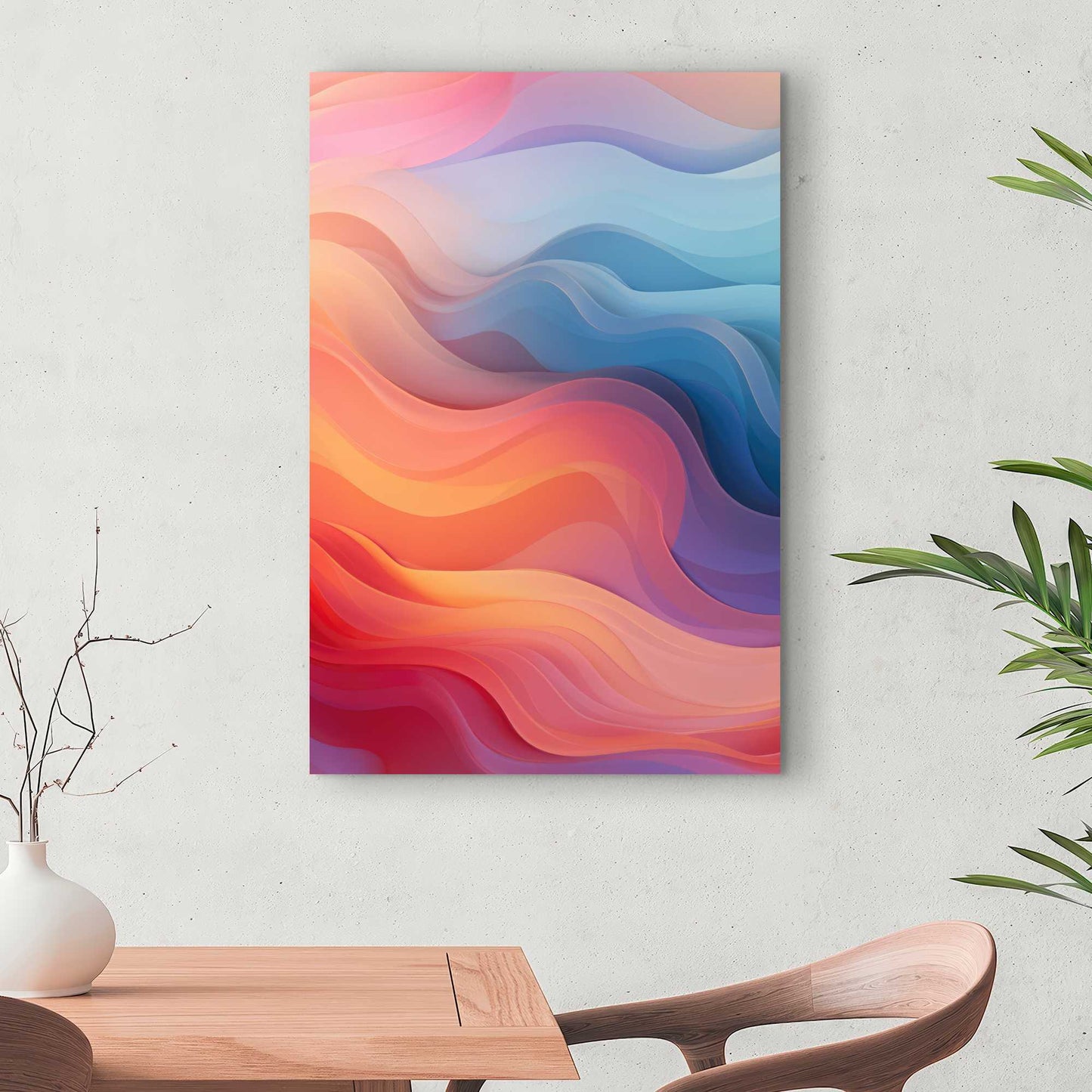 Sweet dreams - Blue Canvas for Stylish Home Decor