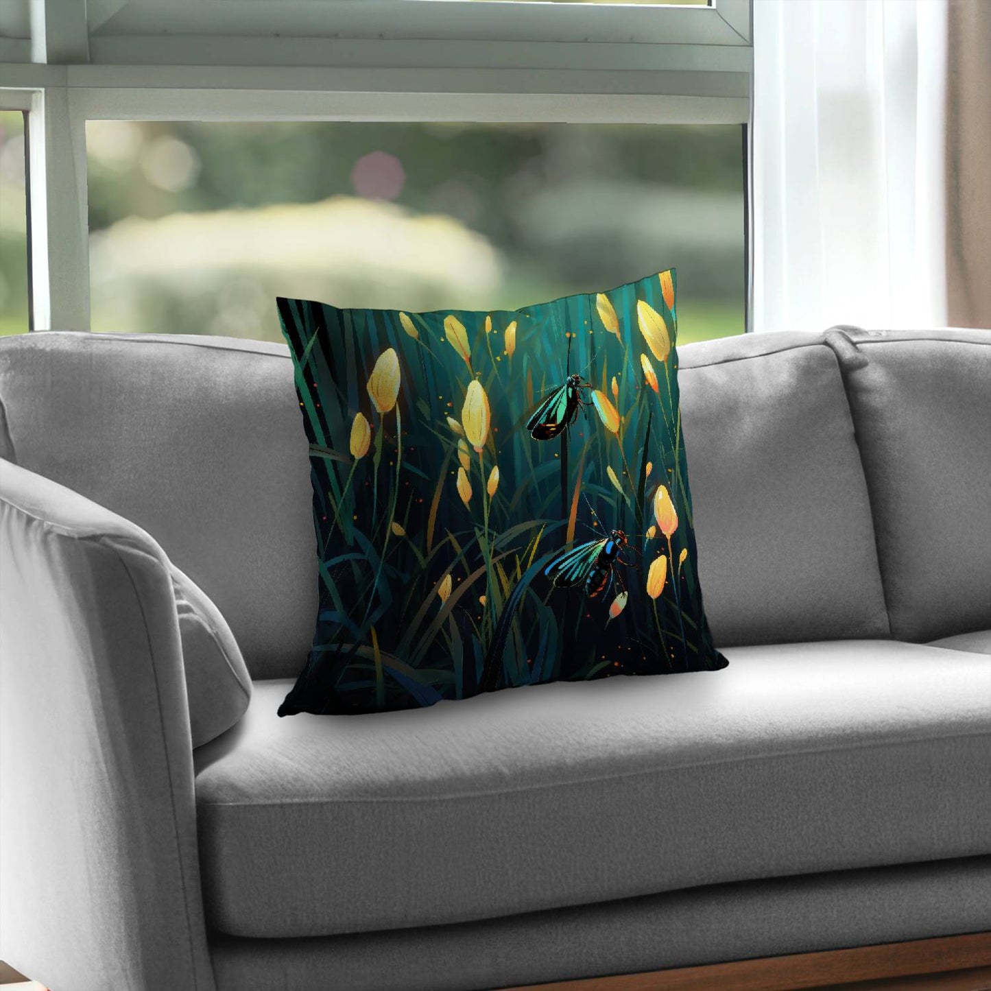 Appealing - Throw pillow - Print on demand