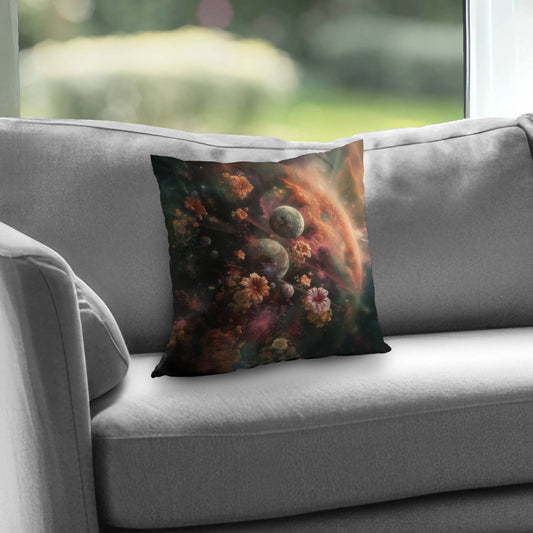 Capturing light Poly Twill Throw Pillow | Home Decor Accent