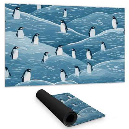 Tapis de jeu Les pingouins vagabonds - Tapis de jeu élégant pour la décoration intérieure