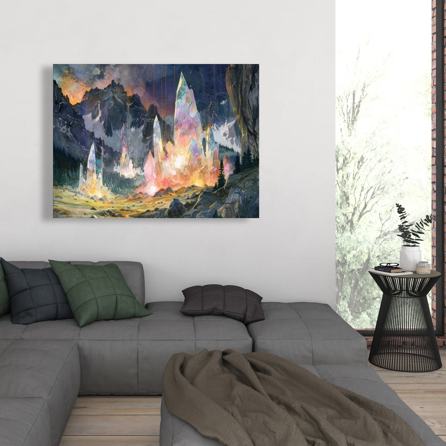 Growing strong - 32"x32" Canvas