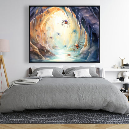 Dire - 36"x36" Framed canvas