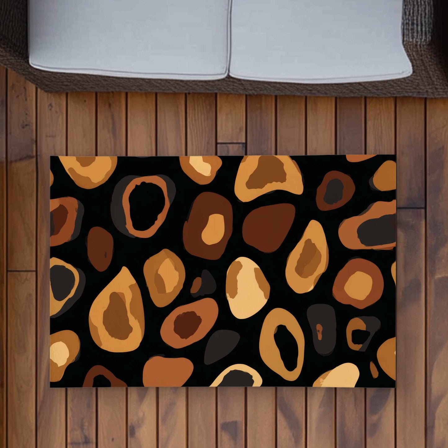 Tapis d'extérieur Wild Earth Spots | Décoration d'intérieur élégante