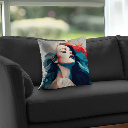 La beauté à l'état pur Coussin décoratif en sergé de polyester | Décoration intérieure