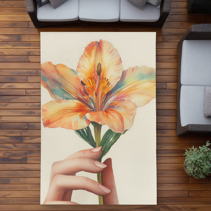 Ahold Beige Outdoor Area Rug | Stylish Home Decor Addition