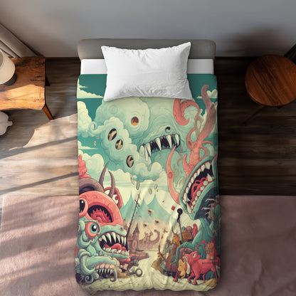 Unimaginable Coral Duvet Cover | Elegant Home Decor Accent