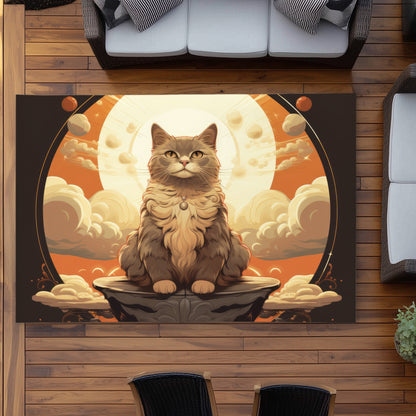 The overlord - White Outdoor Area Rug for Home Decor