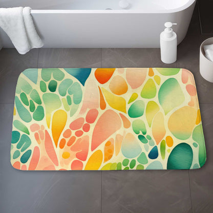 Tapis de bain Fruits Bio | Tapis doux et élégant pour la décoration intérieure