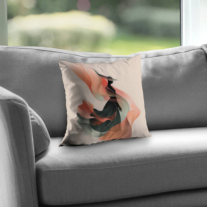 Elegance Poly Twill Throw Pillow - Stylish Home Decor Accent