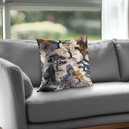 Voidless Poly Twill Throw Pillow - Stylish Home Decor Accent