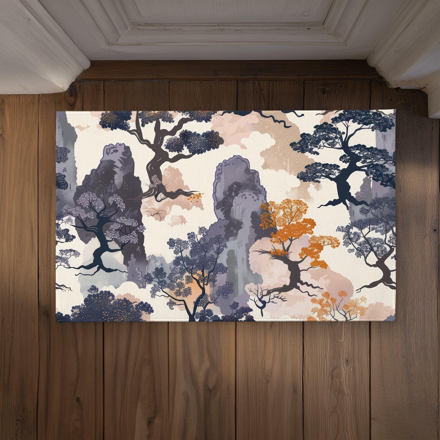 Voidless Beige Indoor Outdoor Door Mat | Decor Essentials