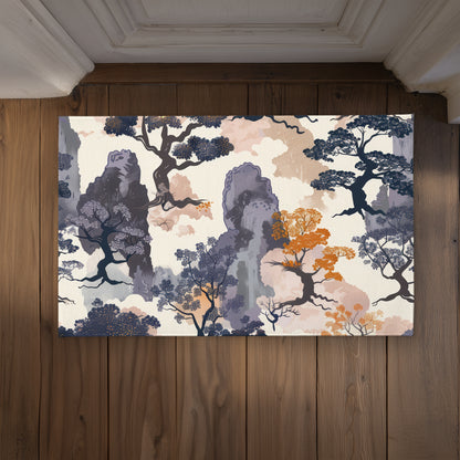 Voidless Beige Indoor Outdoor Door Mat | Decor Essentials