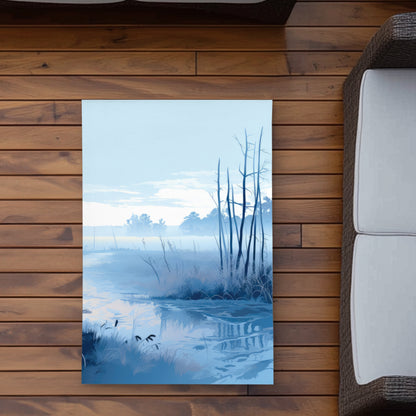 Tapis d'extérieur Cold Swamp | Solution élégante pour la décoration intérieure