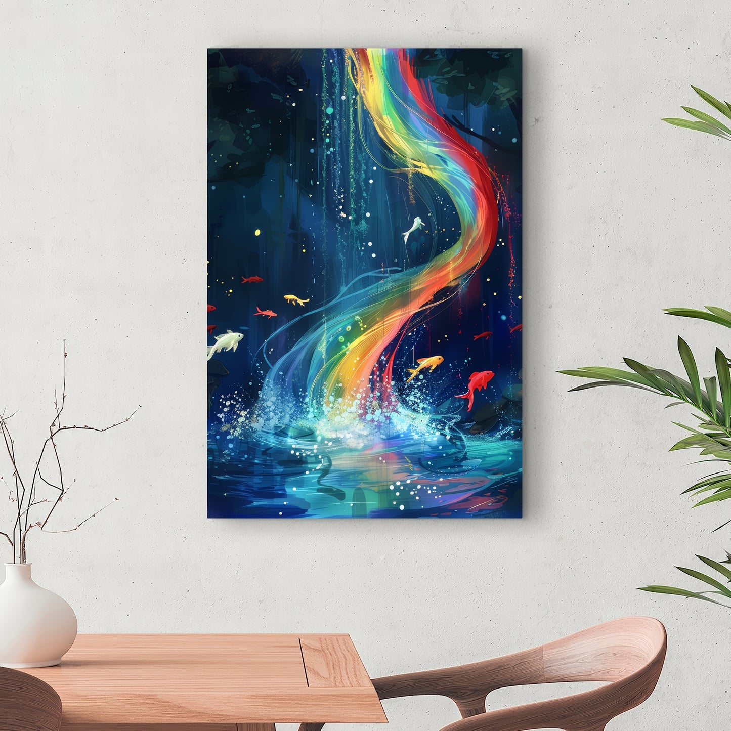Swirl - 32"x32" Canvas