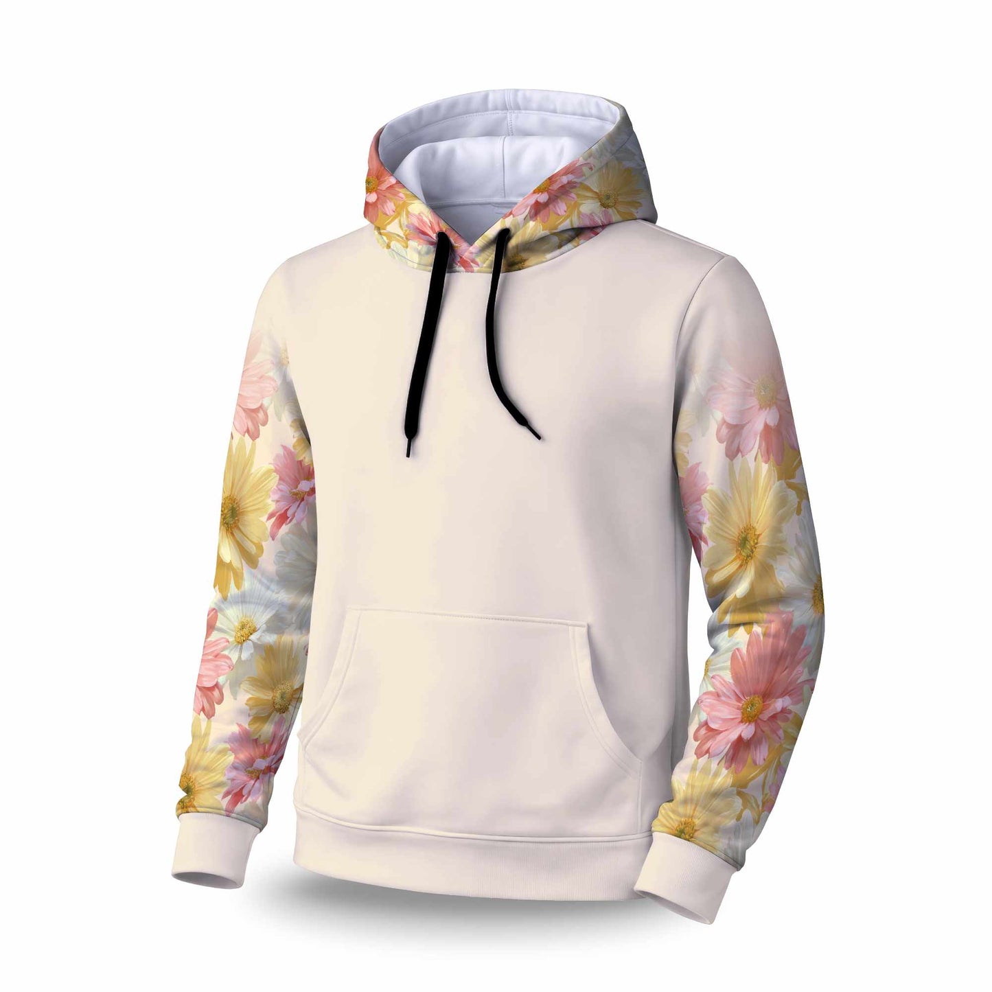 Sunlit Daisy Dream Sleevie Pullover Hoodie | Stylish Apparel